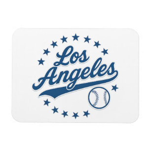 Íman Design do Logotipo do Baseball em Los Angeles Vint
