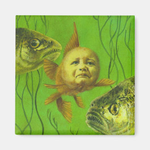 Íman Design do mutante do bebê do peixe dourado