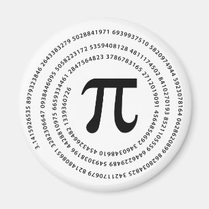 Íman Design do número do Pi