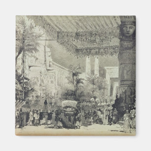 Íman Design do palco para o ato final