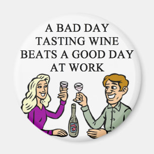 Íman Design do provador da degustação de vinhos