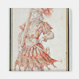 Íman Design do traje para o carrossel, c.1662