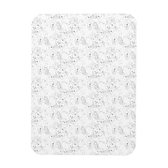 Íman design dois decorativo (Vertical)