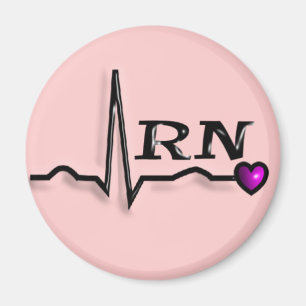 Íman Design dos presentes QRS da enfermeira diplomada