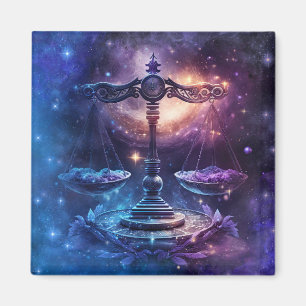 Íman Design em Aquarela do Signo de Libra