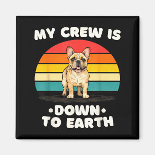 Íman Design engraçado do Bulldog Francês para homens, m