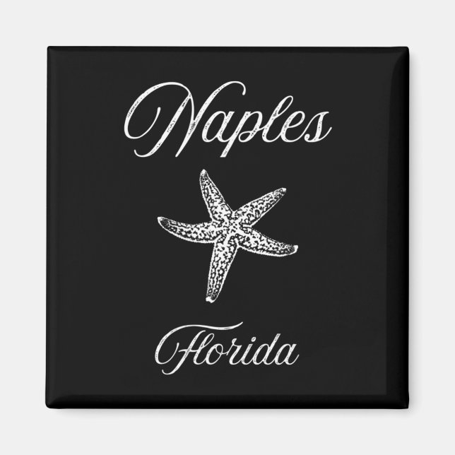 Íman Design Estrela do Mar Naples Fl (Frente)