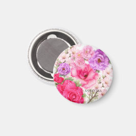 Íman Design Floral Personalizado