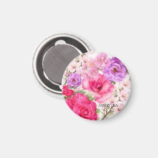 Íman Design Floral Personalizado