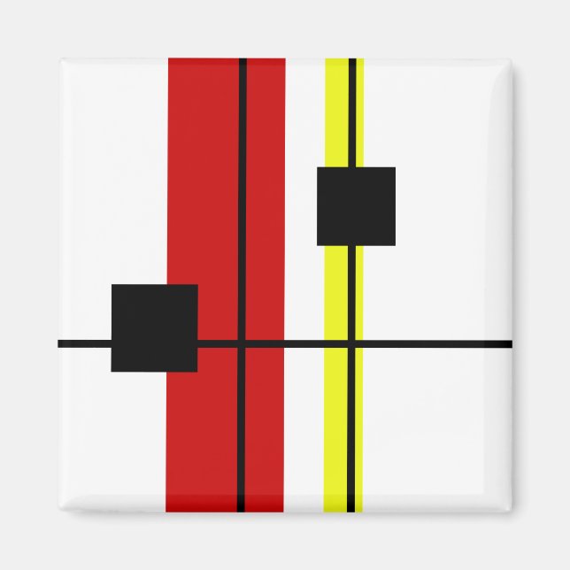 Íman Design geométrica (Frente)