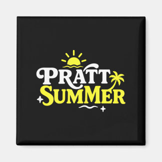 Íman Design Gráfico Divertido de Verão Pratt