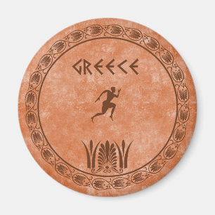 Íman design grego do cyrcle