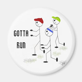 Íman Design Motivacional Tenho que Correr