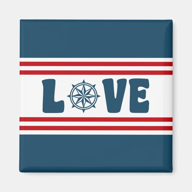 Íman Design náutica de amor (Frente)