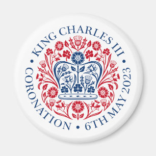 Íman Design oficial da coroação King Charles III