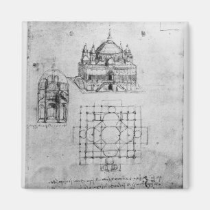 Íman Design para uma igreja, fol. 4r