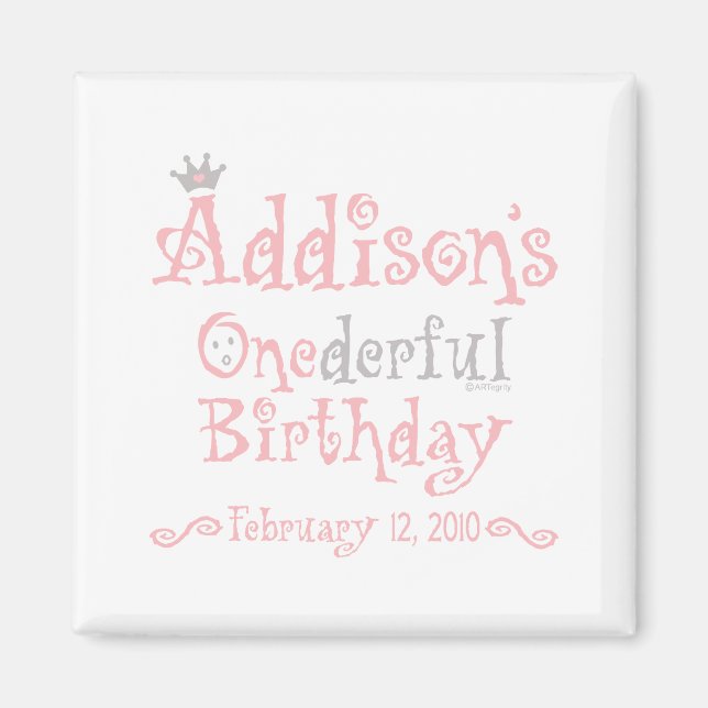 Íman Design Personalizado - Addison (Frente)