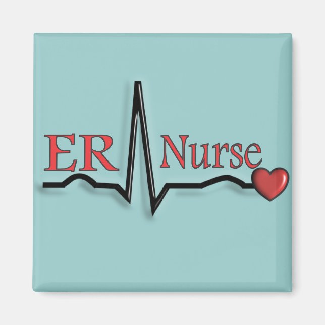 Íman DESIGN QRS Enfermeiro (Frente)
