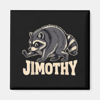 Íman Design Retro dos Anos 80 Jimothy Raccoon
