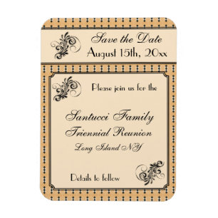 Íman Design-Reunião do vintage, evento, economias do