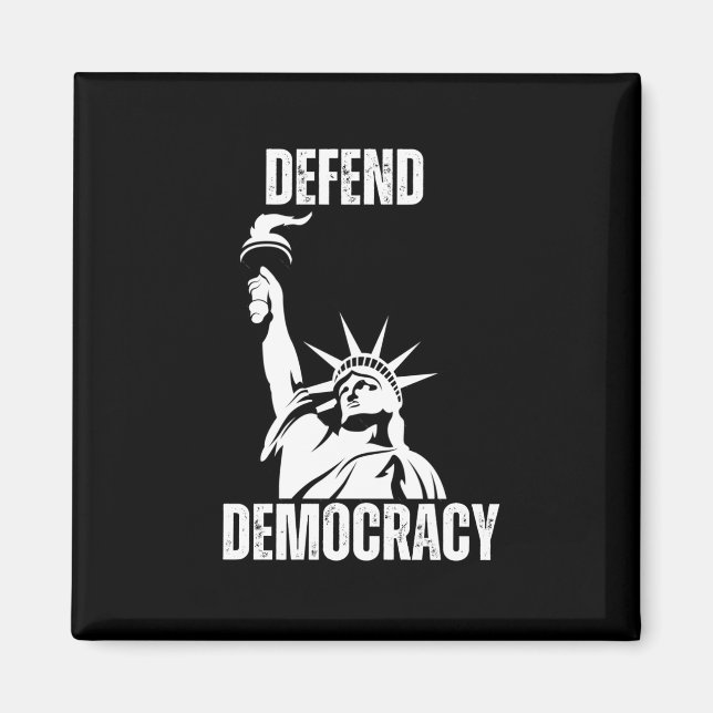 Íman Design Save Democracy 2025 (Frente)