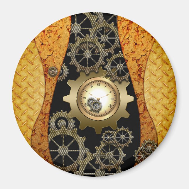 Íman Design steampunk incrível (Frente)
