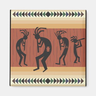 Íman Design tribal de Kokopelli
