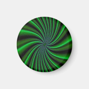 Íman Design verde-gêmeo