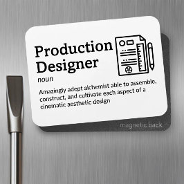 Íman Designer de produção - Definir vida 3" x 4" Flex