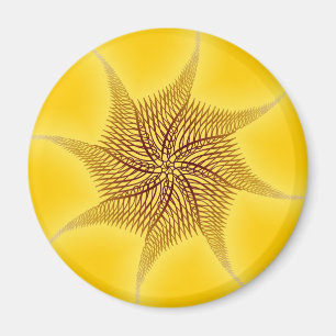 Íman Designer Motif: Padrão de Abstrato