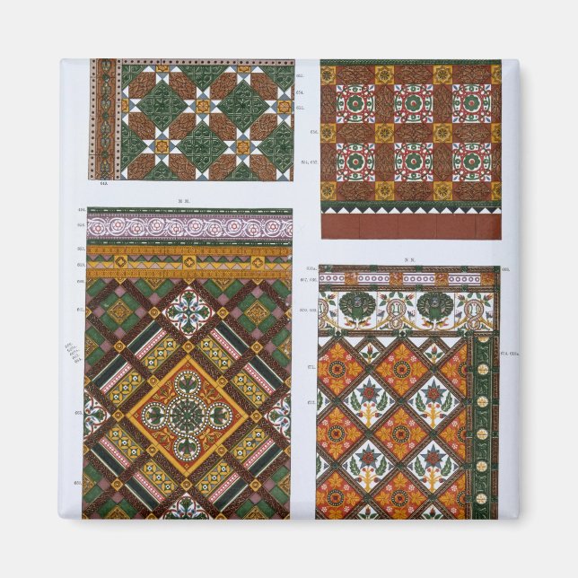 Íman Designs para Majolica e Azulejos esmaltados para M (Frente)
