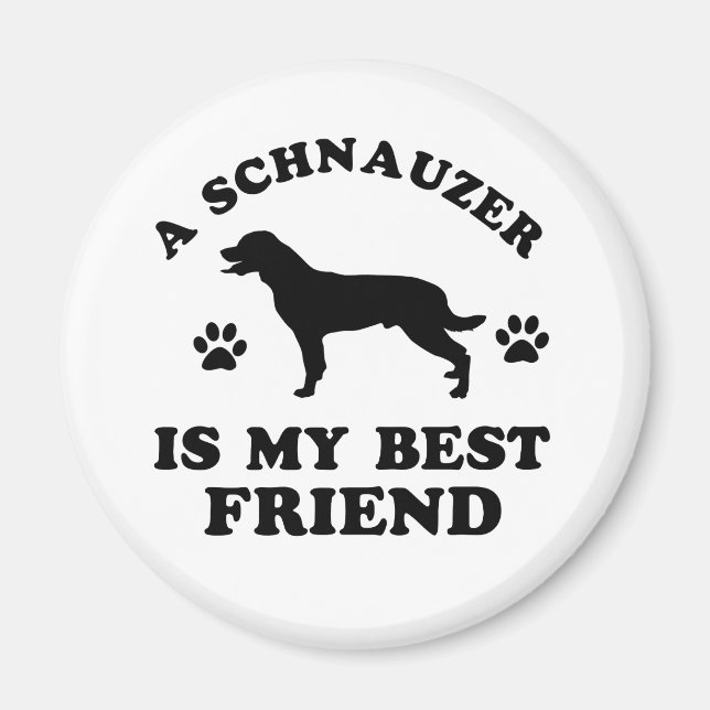 Íman Designs Schnauzer (Frente)