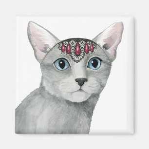 Íman Desligar Cat  Bejeweled