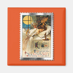 Íman Desmoronamento nostálgico do Halloween Goblins e F