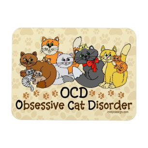 Íman Desordem obsessiva do gato de OCD