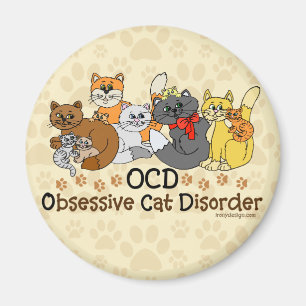 Íman Desordem obsessiva do gato de OCD