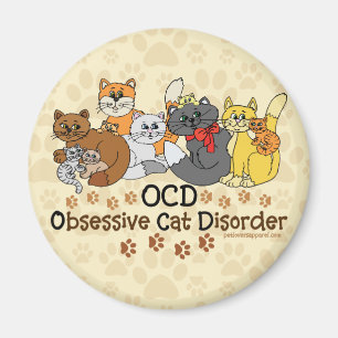 Íman Desordem obsessiva do gato de OCD
