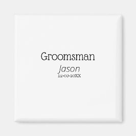 Íman despedida de solteiro padrinho adicionar nome mode