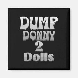 Íman Despejar Donny 2 Bonecas Duas Bonecas Tarifa Trump