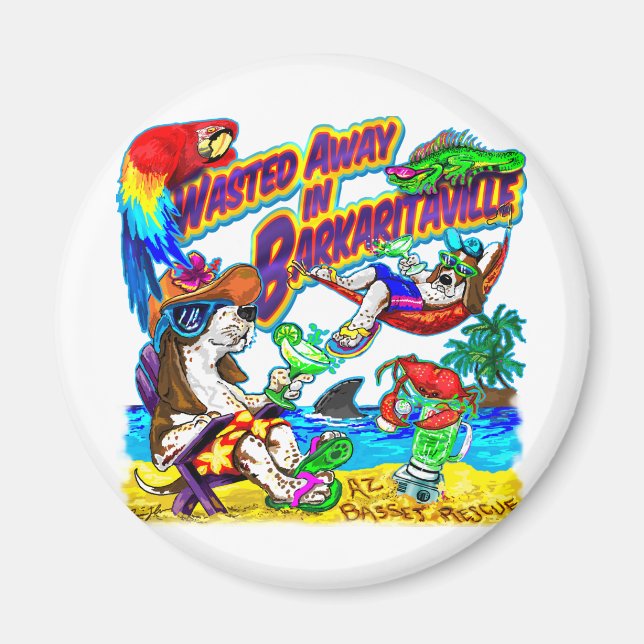 Íman Desperdiçado em Barkaritaville (Frente)