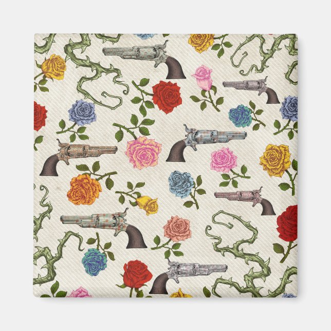 Íman Desperdício de Rosas e armas doces (Frente)