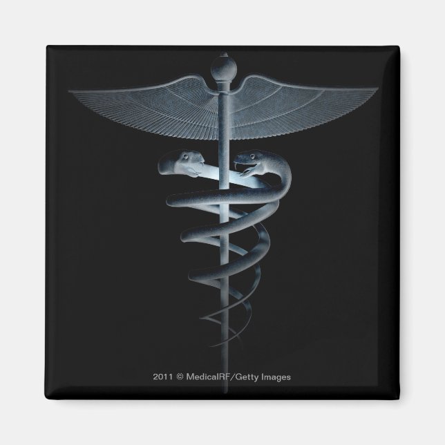 Íman Destaque de um caducério médico (Frente)