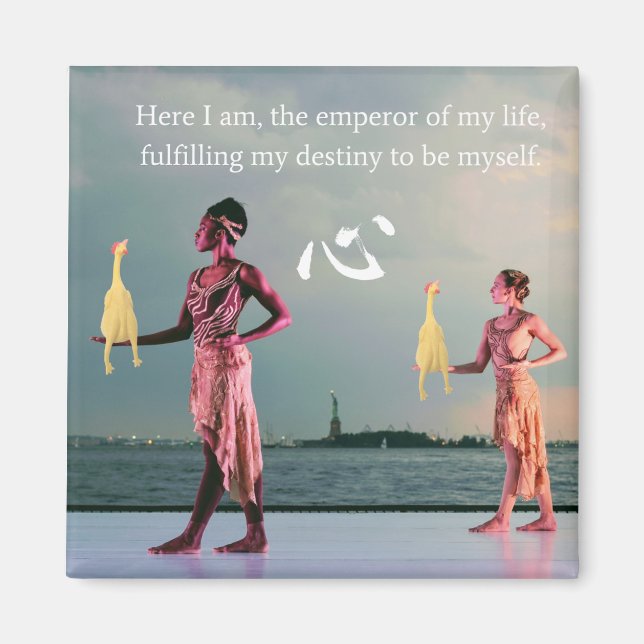 Íman Destino de Frangos (Frente)