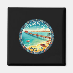 Íman Destino do Cruzeiro do México Progresso