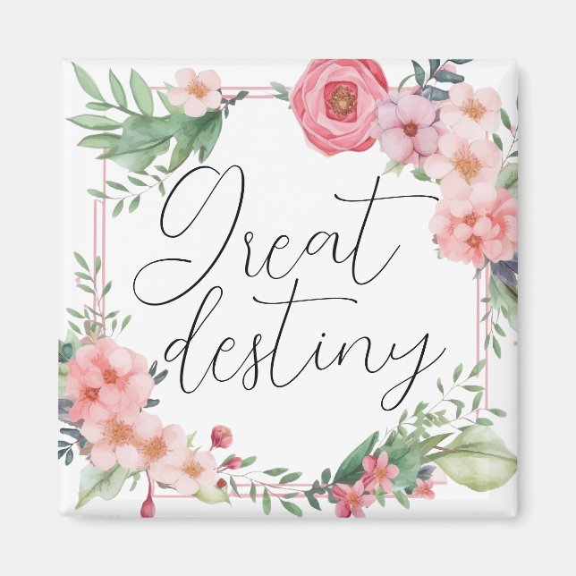 Íman Destino do excelente (Frente)