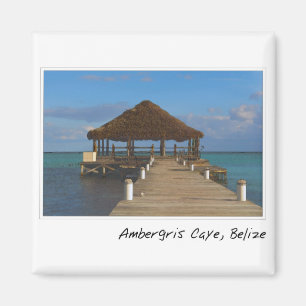 Íman Destino do viagem de Caye Belize do Ambergris