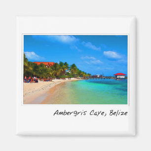 Íman Destino do viagem de Caye Belize do Ambergris