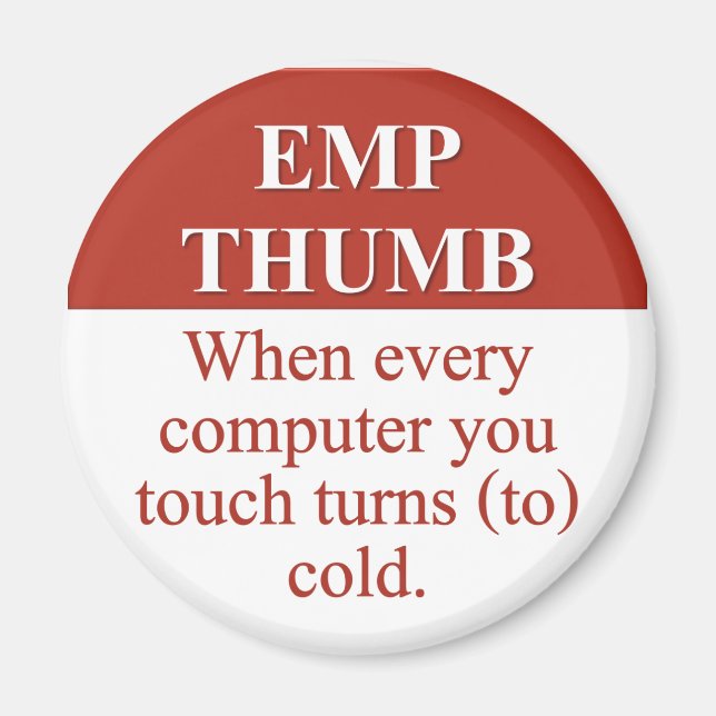 Íman Destruindo computadores com pulso eletromagnético (Frente)