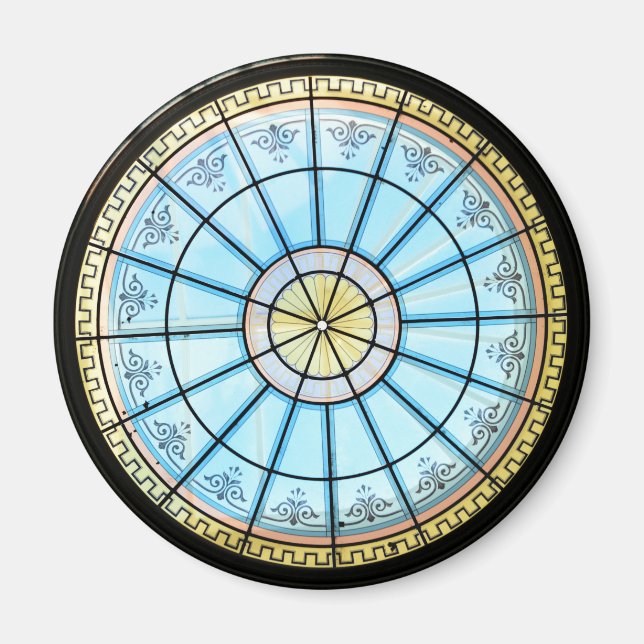 Íman Detalhe da arquitetura do Castelo de Bazaar do Jar (Frente)