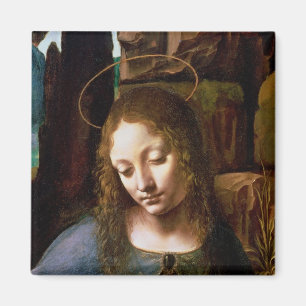 Íman Detalhe da cabeça do Virgin